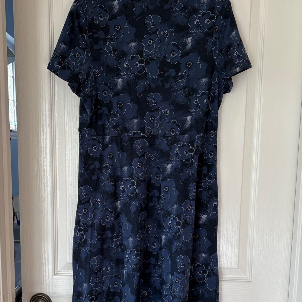 Pact Navy blue, black and white dress - Picture 4 of 4